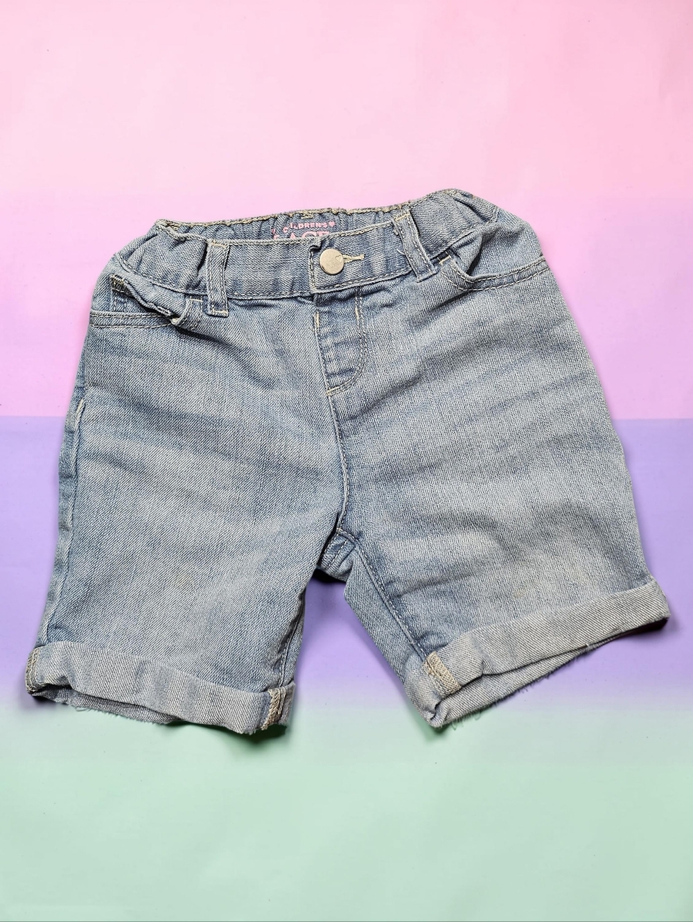 THE CHILDREN'S PLACE Light Blue Denim Kids Shorts. Size 4T.Excellent Condition!